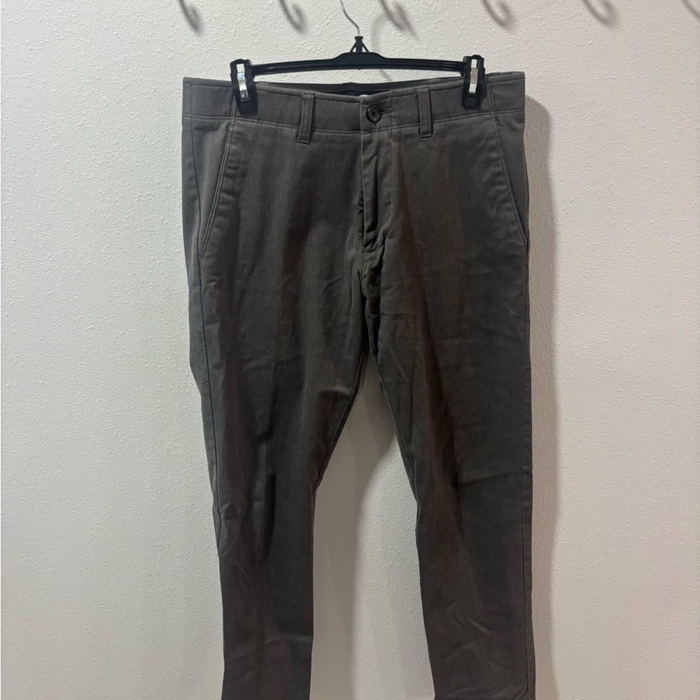 Haggar Men's Charcoal Chinos